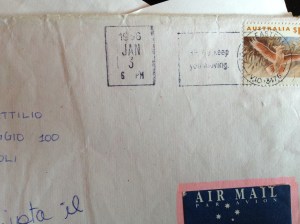 Letter from Australia, 1996