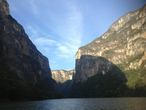 Canyon. Canon del Sumidero, Chiapas